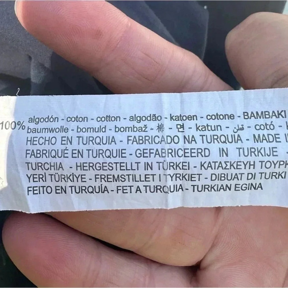 Zara maxi dress - light blue-navy color block bohemian hippie summer fall spring - Picture 7 of 11